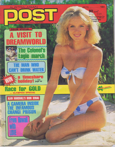 Australasian Post Magazine July 5 1984 The Colonel’s Logie March